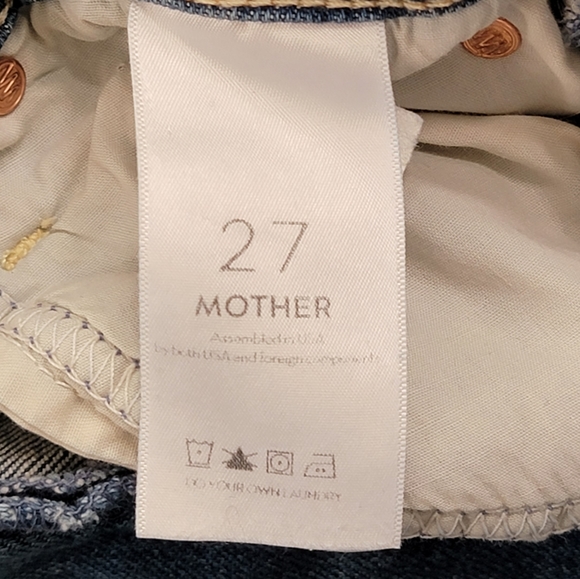 MOTHER The Desperado High Rise Flare Jeans in Secret Sister 27 - Picture 9 of 15